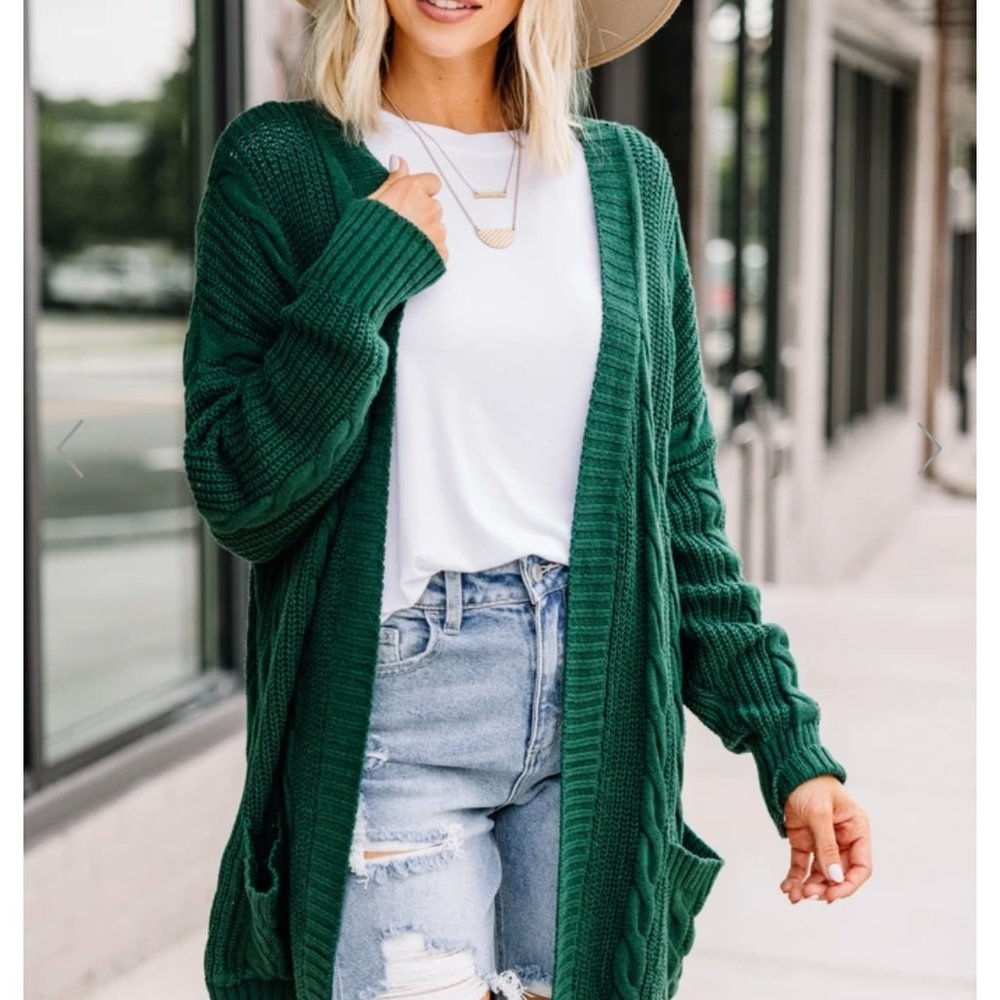 Cable Knit Cardigan